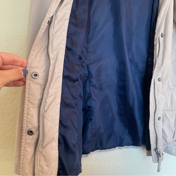 Vantage Y2K Tommy Hilfiger Beige Tan Military Army Jacket - Picture 7 of 10